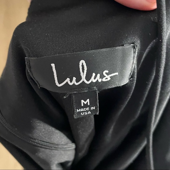 Lulu’s Flaunt It Black Bodycon Dress - Picture 6 of 7